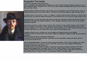 PEINTURES DE AUGUSTIN FERRANDO 1880 1957